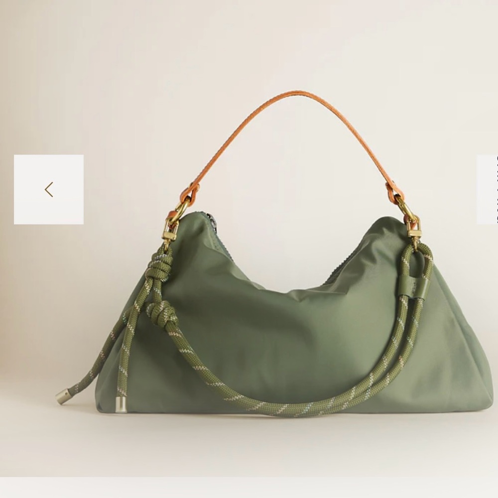 Parker Thatch DailyOlive Green Nylon Bag,EUC